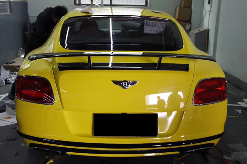 Заднее крыло багажника из углеродного волокна для Bentley Continenta GT штырь заднего
