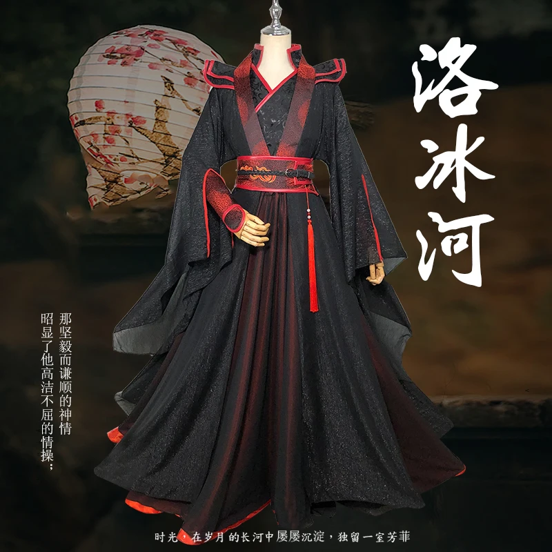 

Anime Villain Self-Rescue System Luo Binghe Cosplay Costume MO DAO ZU SHI Cosplay Men Women Halloween Chinese Ancient Costumes