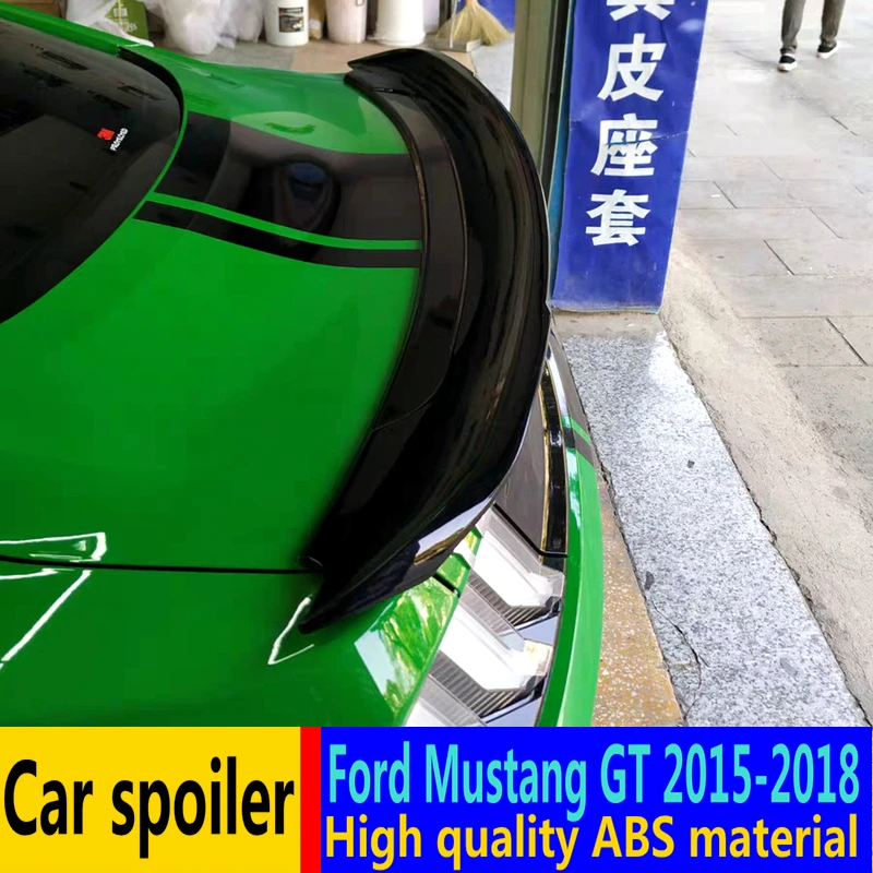 Для Ford Mustang спойлер 2015-2018 Высокое качество ABS Материал Автомобильный задний