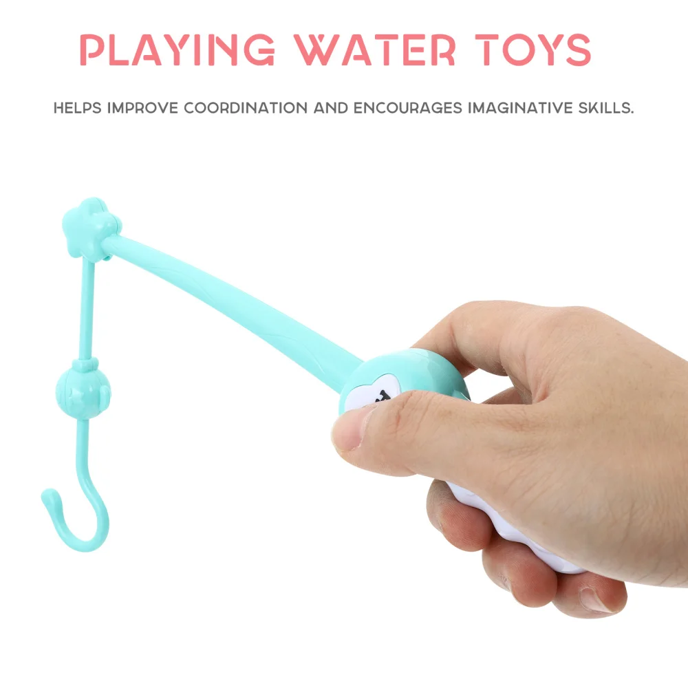 

1 Set Fishing Pole and Net Summer Water Sprinkling for Toddlers Kids
