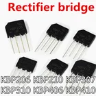 10 шт.лот KBP206 KBP210 KBP307 KBP310 KBP406 KBP410 выпрямительные мостовые выпрямители DIP-4