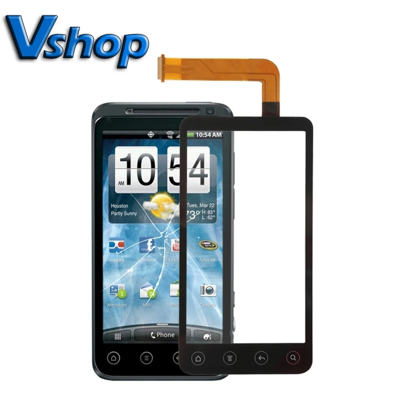 Панель сенсорного экрана для HTC EVO 3D G17 переднее стекло дигитайзер Сменное детали