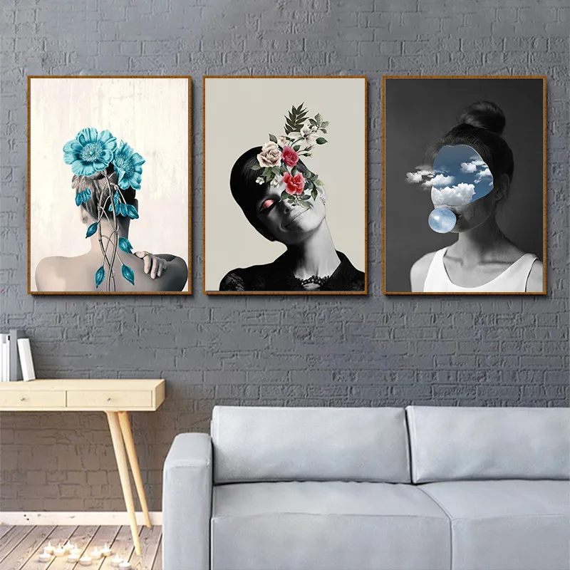 YUMEART изображение Спальня украшение в виде бабочек для девочек цветочек Wall Art