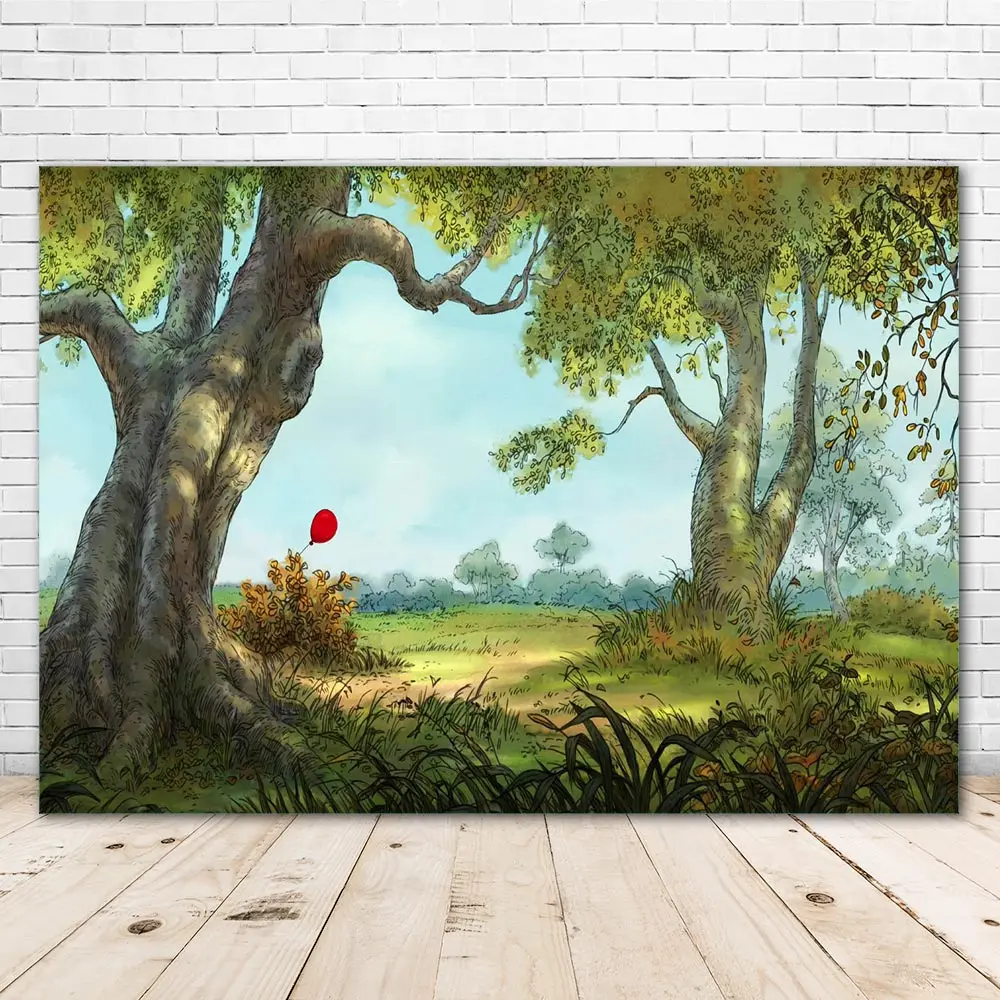

Wonderland Dreamy Fantasy Forest Trees Nature Scenery Spring Backdrop Vinyl Photography Background For Photo Studio