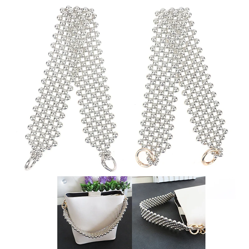 

40/50CM 4CM Wide Female Bag Chain Decoration Bag Strap Handbag Strap Short Shoulder Strap One Shoulder Lady Shoulder Bag Strap