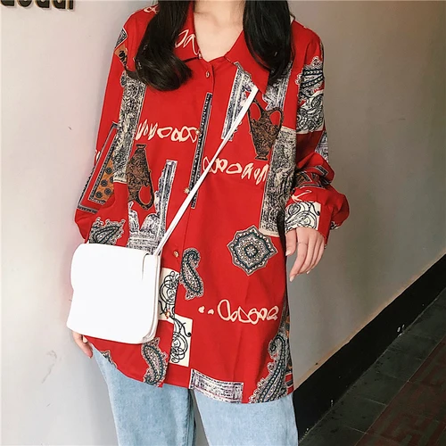 Простая старинная буква С рисунком шифоновая Повседневная универсальная