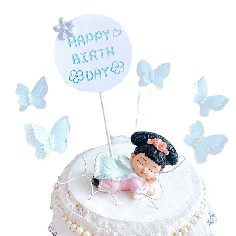 Украшение для торта С Днем Рождения украшение императора королевы Корона Лук