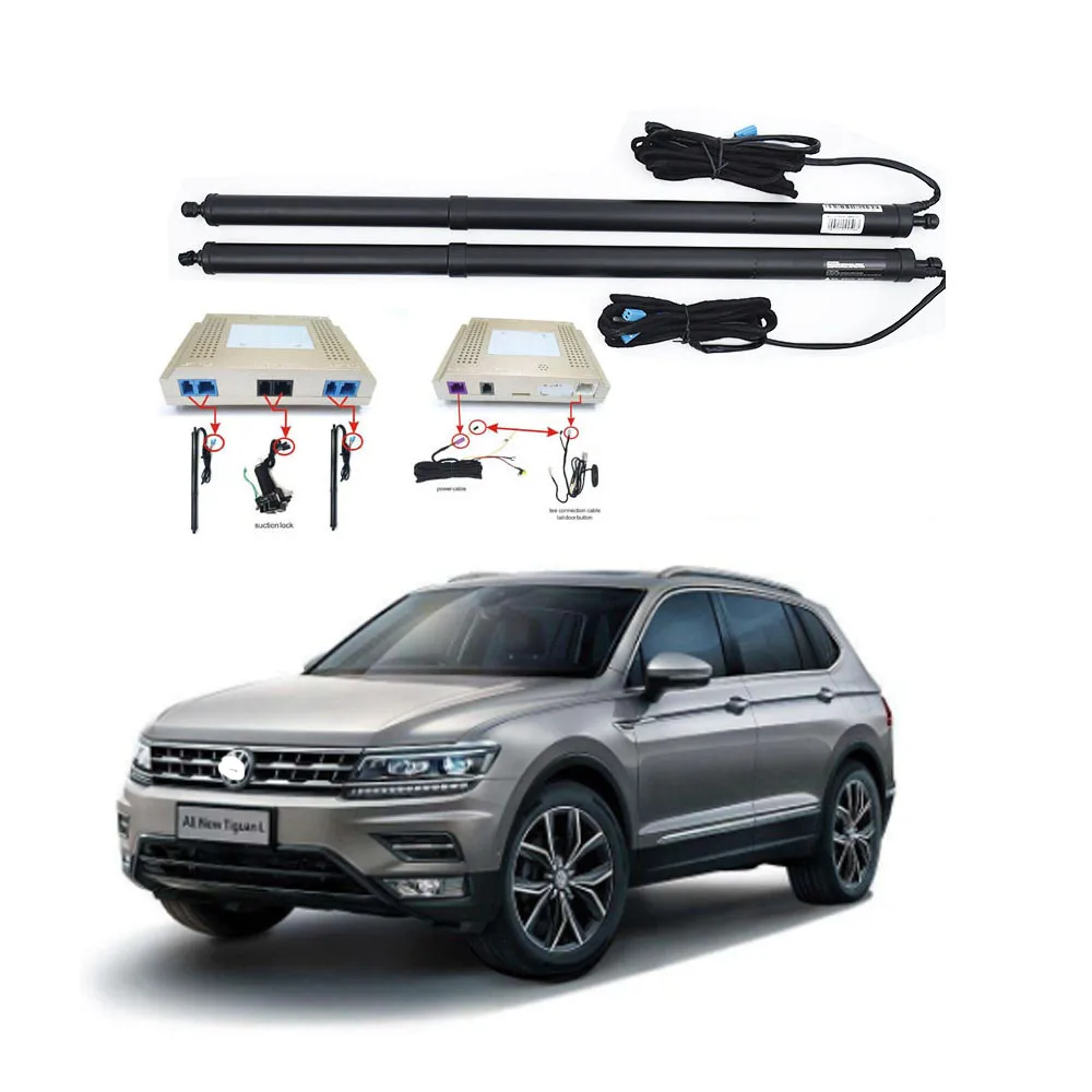 Новая электрическая задняя дверь переоборудована для VW TIGUAN 2017 Tail box