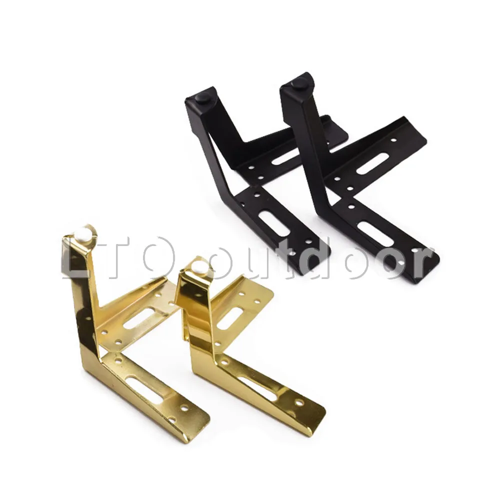 

1/4PCS Metal Furniture Sofa Foot Nordic TV Cabinet Triangle Furniture Support Cabinet Coffee Table Support Foot