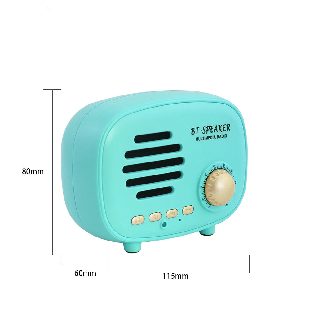CHYI Мини Портативный Bluetooth FM радио динамик s милый подарок для детей беспроводной