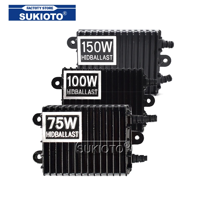 SUKIOTO 1 шт. AC 12 в 75 Вт 100 150 HID тонкий балласт реактор Стайлинг автомобиля