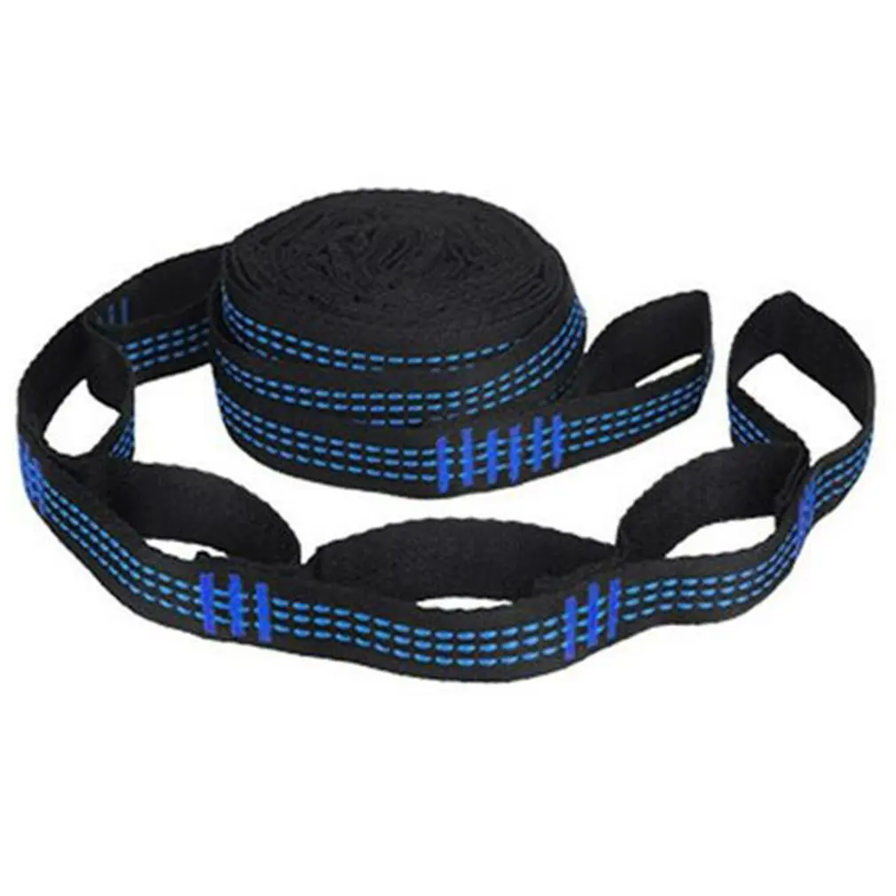 

Ремешок для кемпинга и гамака, садовые качели для отдыха на открытом воздухе, высокопрочный несущий ремень, веревка для гамака, 2 м