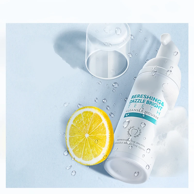 

Средство для удаления мягкой гигиены полости рта, 60 мл, свежий Блестящий мусс для чистки зубов, отбеливание зубов, осветление зубного налета...