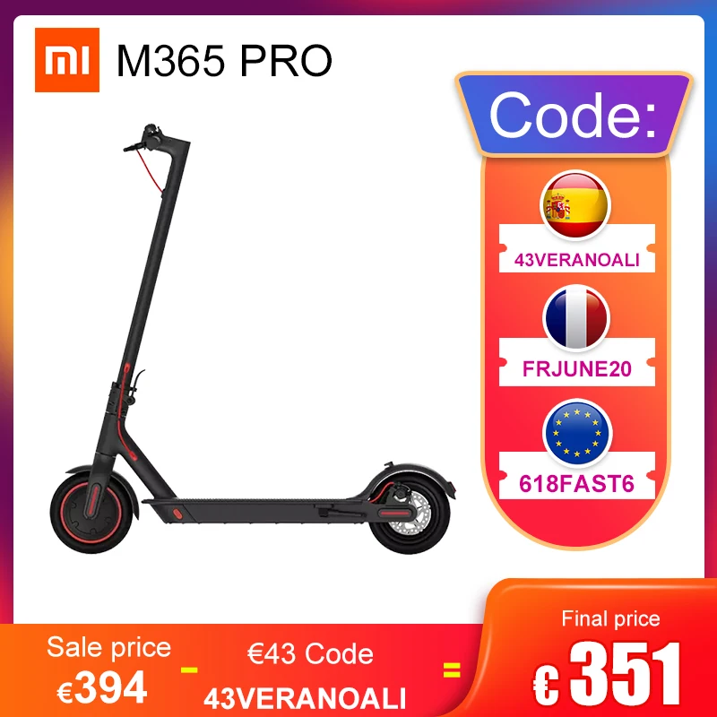 Электрический скутер Xiaomi Mi Mijia M365/M365 Pro складной мини лонгборд скейтборд