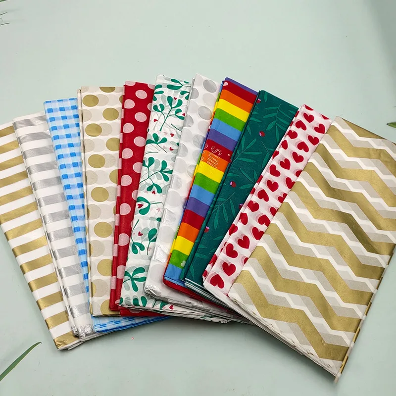 Бумажная салфетка с принтом 50*66 см Рождественская оберточная бумага ручная