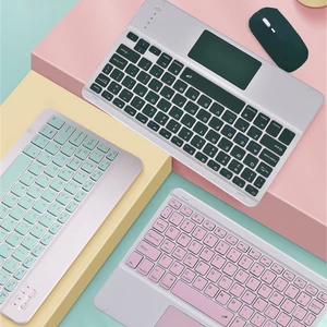 Клавиатура для Huawei MediaPad T5 10,1 Pro, M6 10,8, Matepad 11 10,4, T10S, с поддержкой Bluetooth, португальская, Корейская, испанская, русская, арабская клавиатура