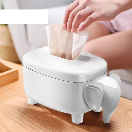 White Коробка для салфеток для дома, гостиной, простые нордические лотки, креативный милый журнальный столик, Настольный диспенсер салфеток, чехол для хранения - Цвет: White