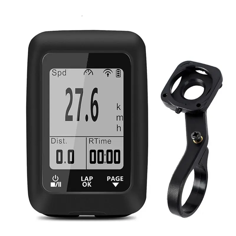 

GPS велосипедный одометр беспроводной Спидометр Водонепроницаемый дорожный MTB велосипедный Bluetooth ANT + ЖК Подсветка оборудование для езды на в...