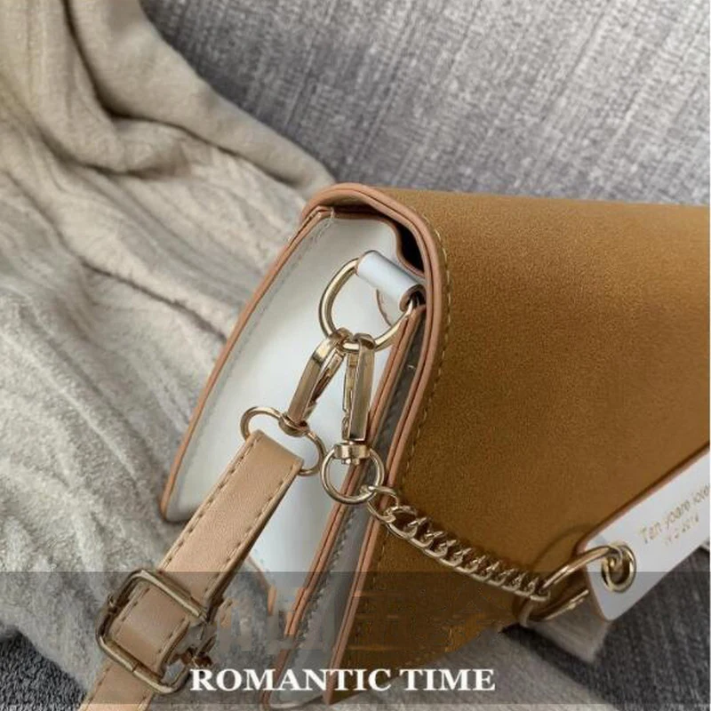 

Chain Small Cross Body Bag Women Pu Leather Female Messenger Bag Hasp Fashion