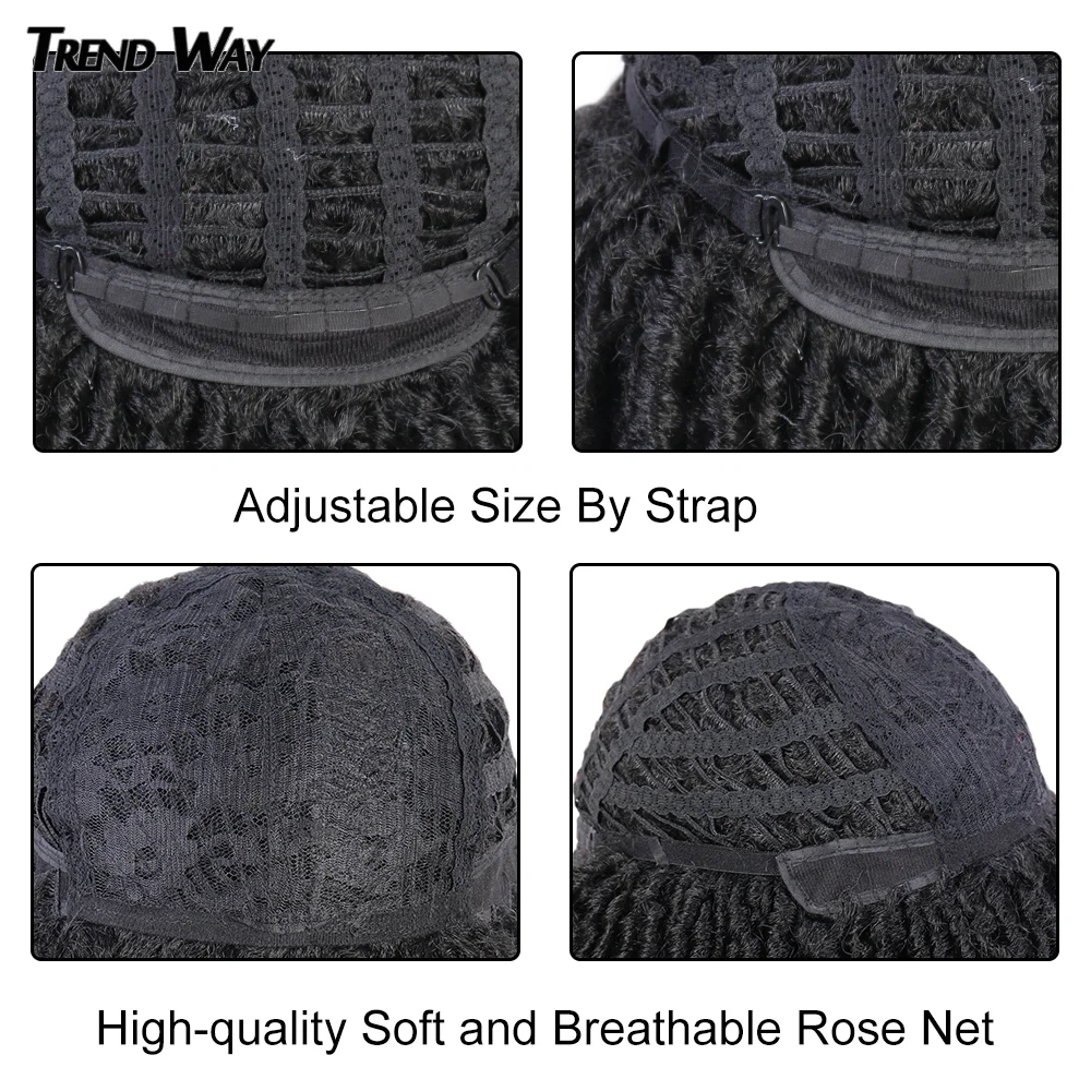 14 дюймов плетение дредлоки для увеличения объема синтетические парики средней эффектом деграде (переход от