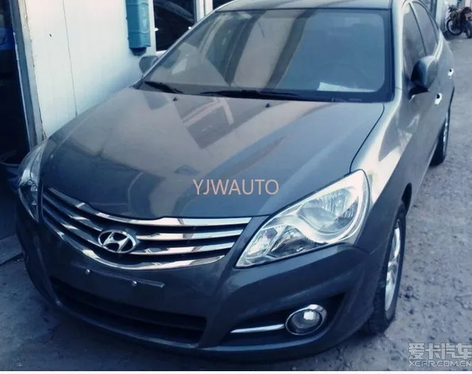 Объектив фары для Hyundai Elantra 2011 ~ 2016 крышка головного светильник