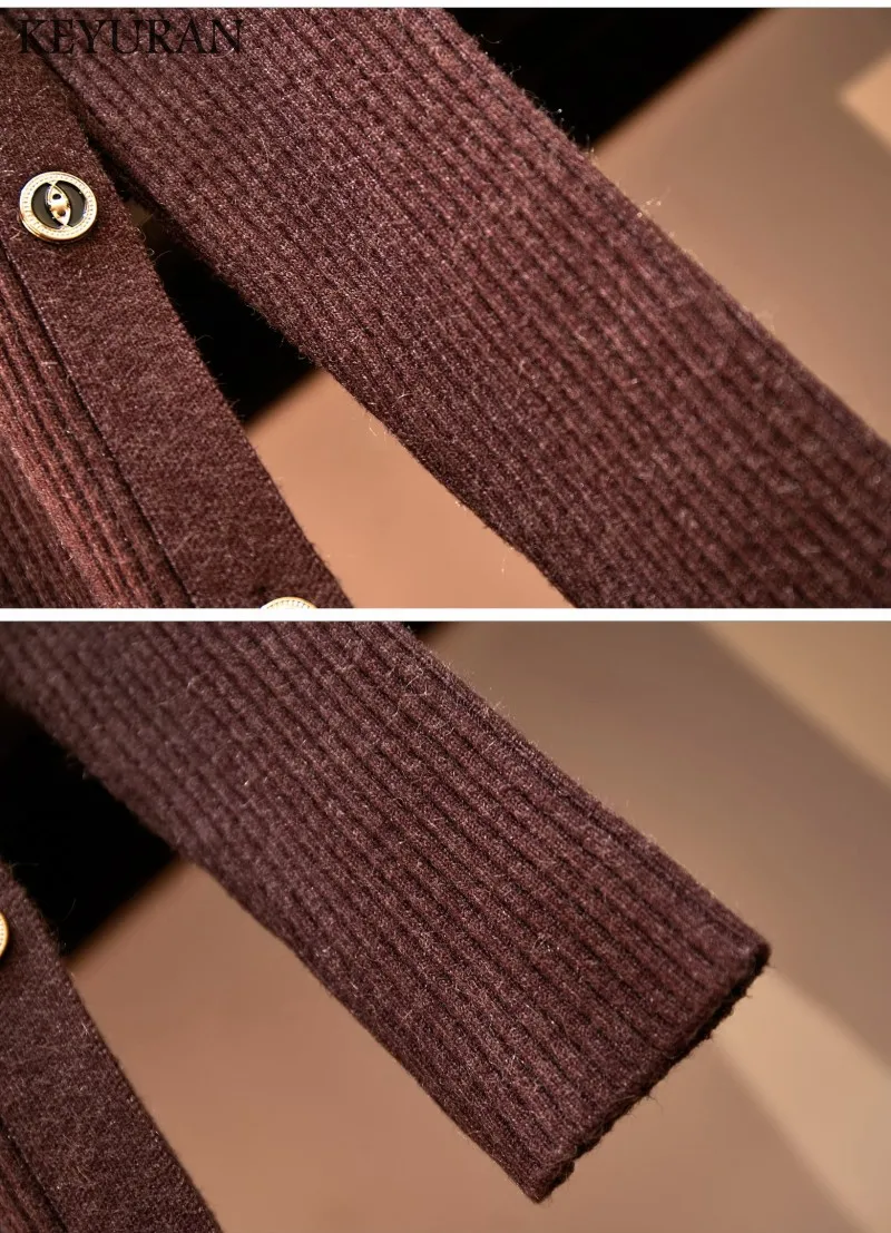 Плюс размер 4XL модное платье-свитер на пуговицах женское осенне-зимнее платье