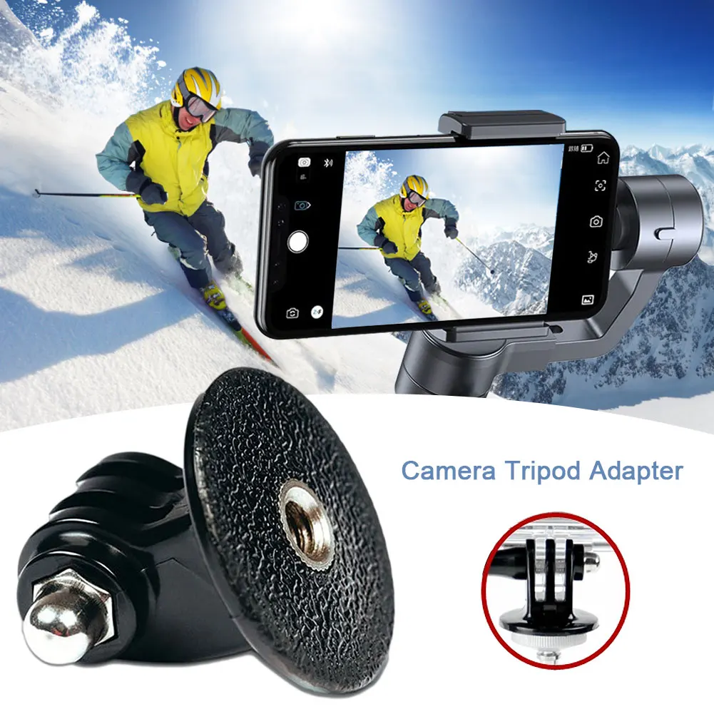 2Pcs for GoPro Accessories Mini Portable Monopod Tripod Holder Case Mount Adapter Go Pro Hero 9 8 7 6 5 4 Yi 4K Camera GP03 |