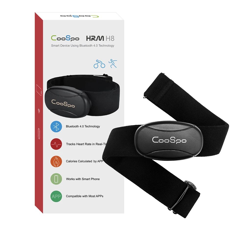 Монитор сердечного ритма CooSpo Bluetooth 4 0 водонепроницаемый|Наружное оборудование