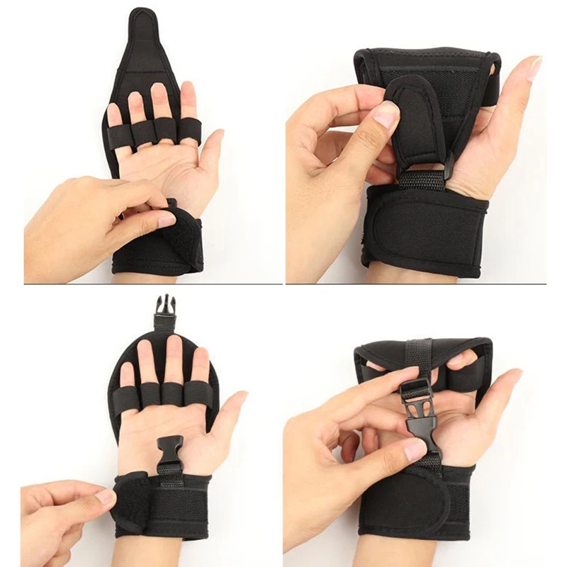 

Anti-Spasticity Finger Rehabilitation Auxiliary Gloves Splint Finger Recovery