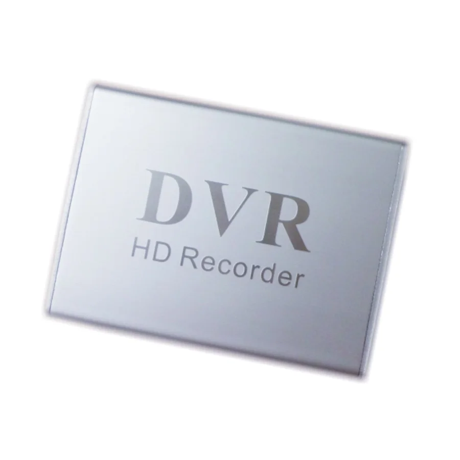 New 1CH Mini DVR CVBS recording 1 channel CCTV monitor Support multiple recording modes SD card recording DVR black
