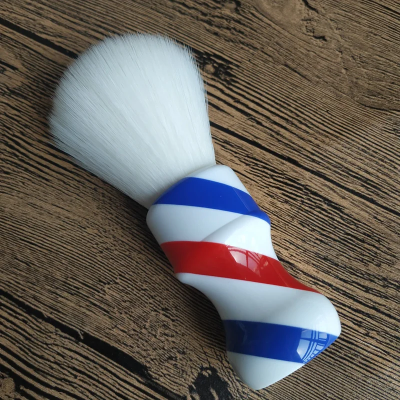 Dscosmetic 24 мм Мягкие синтетические волосы узлы бритвенная щетка с ручкой