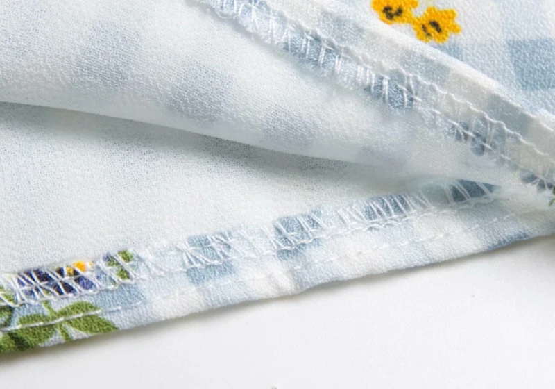 

Women's Sexy Style Blouse Backless Floral Pattern Square Collar Full Sleeve Summer