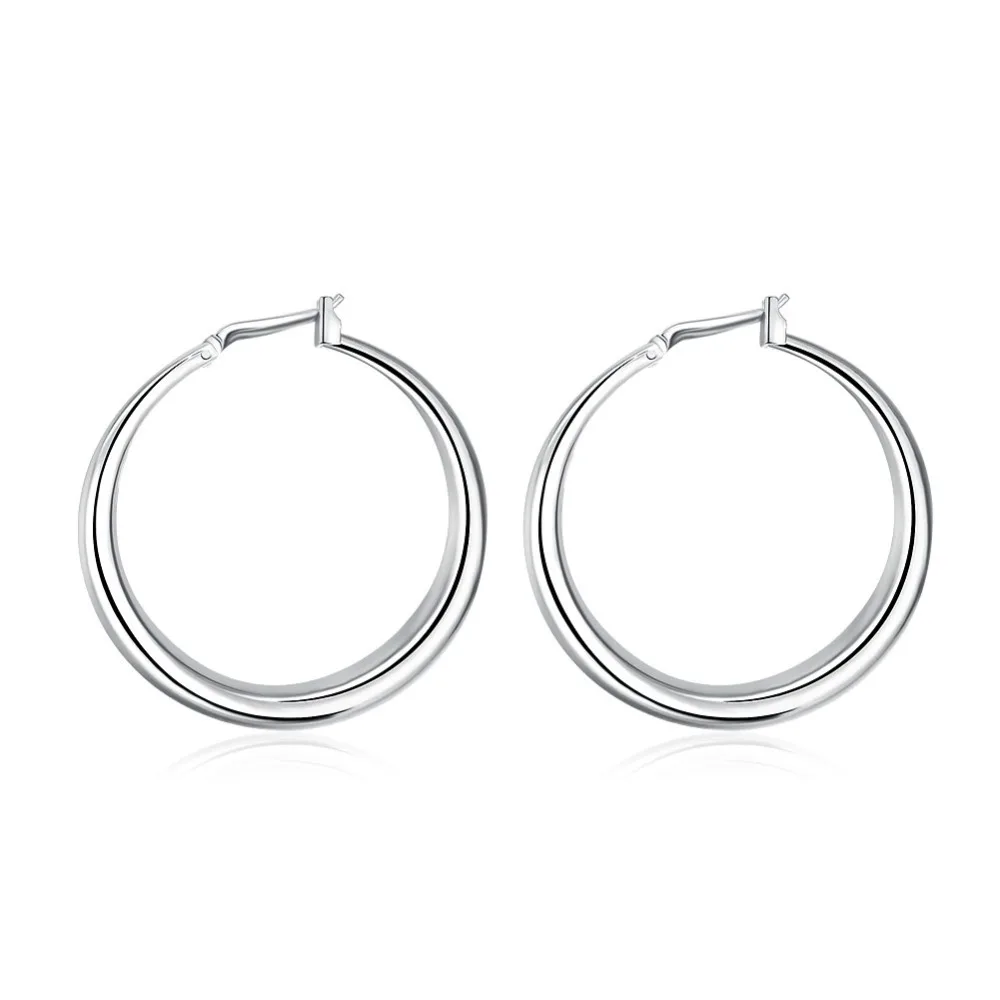 Фото Женские серьги из серебра пробы, SMTE020 №1