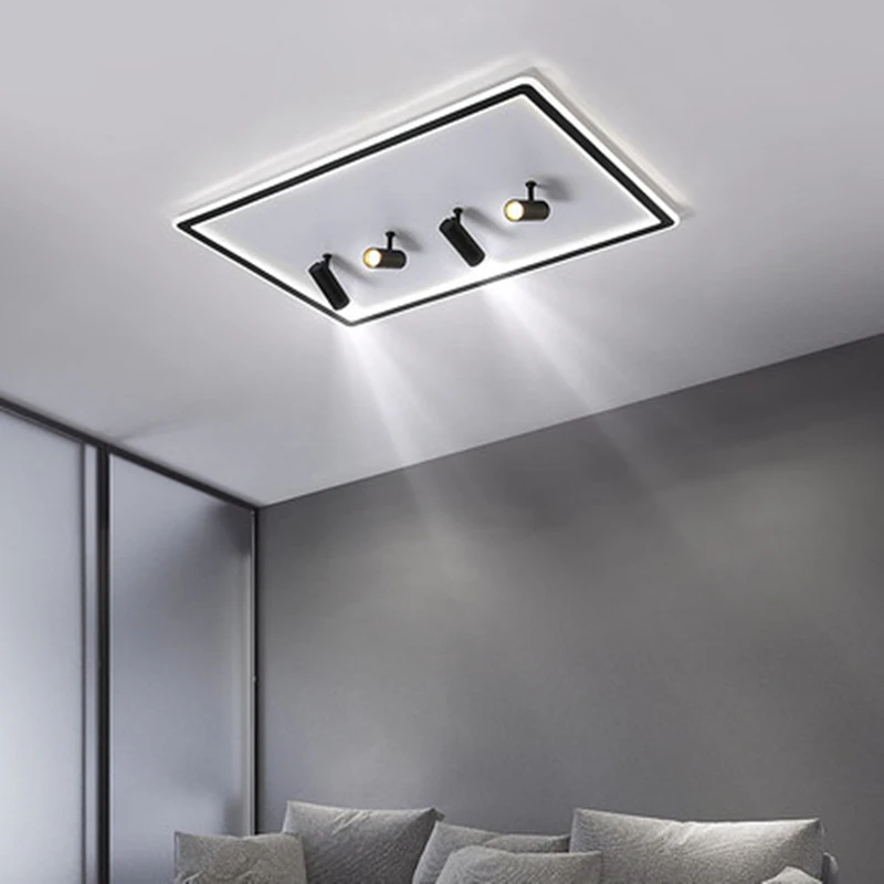 Творческий светодиодный потолочный светильник ультра тонкий современный