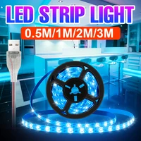 led light strips usb flexible lamp ribbon tv backlight 0 5m 1m 2m 3m 4m 5m for bedroom room decor tape diode christmas lights