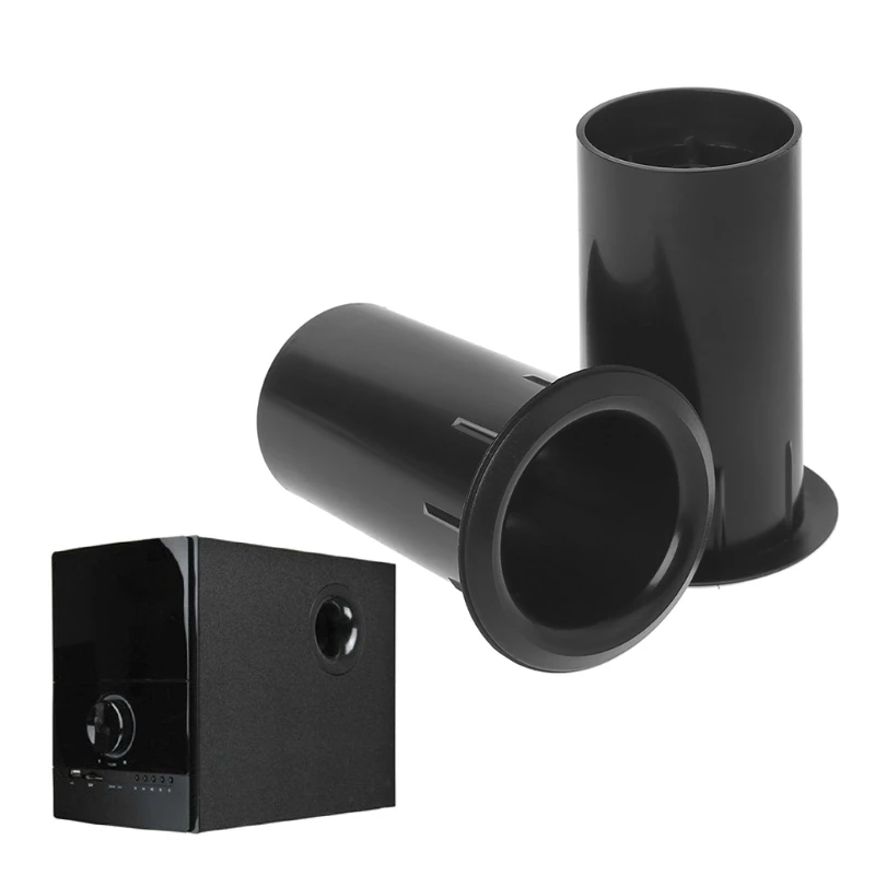 

4 Inches Subwoofer Woofer Speakers Ports Connectors Tube Inverter Speaker Vent