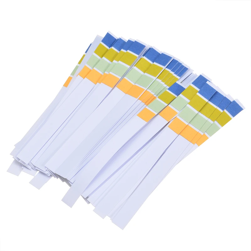 100 Strips/Pack pH Testing Strip 1-14 PH Range Alkaline Acid Level Indicator Paper Aquarium Pond Water Lab Meter Test | Инструменты