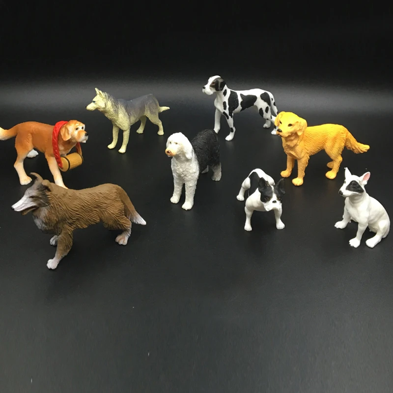 Simulation Animal Model Mongolian Pet Husky Poodle Action Fi