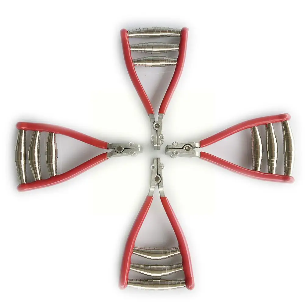 Стартер/финишный зажим для теннисной ракетки (2/3 захват бадминтона) красные