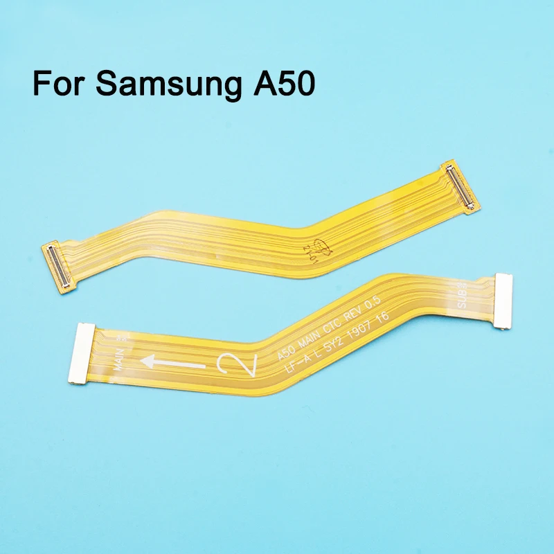 

20pcs/lot Main Board Big Flex Cable Connect For Samsung Galaxy A50 Motherboard LCD Display Flex Cable Ribbon Replacement Parts