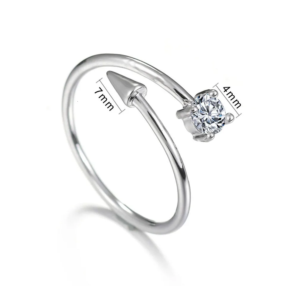 Concise Unisex Fashion Custom Adjustable Stainless Steel Rings Sliver Trendy High Quality Wedding Rings Jewelry For Lovers