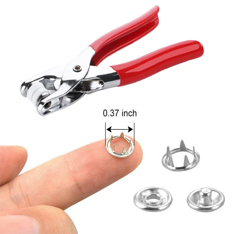 100 шт. 9 5 мм ручной пресс сделай сам плоскогубцы Наборы инструментов кнопки для