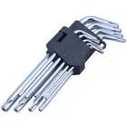 SHGO HOT-Set 9x Torx ключ эксперт шестигранный звезда Безопасности биты отверстие T10-T50