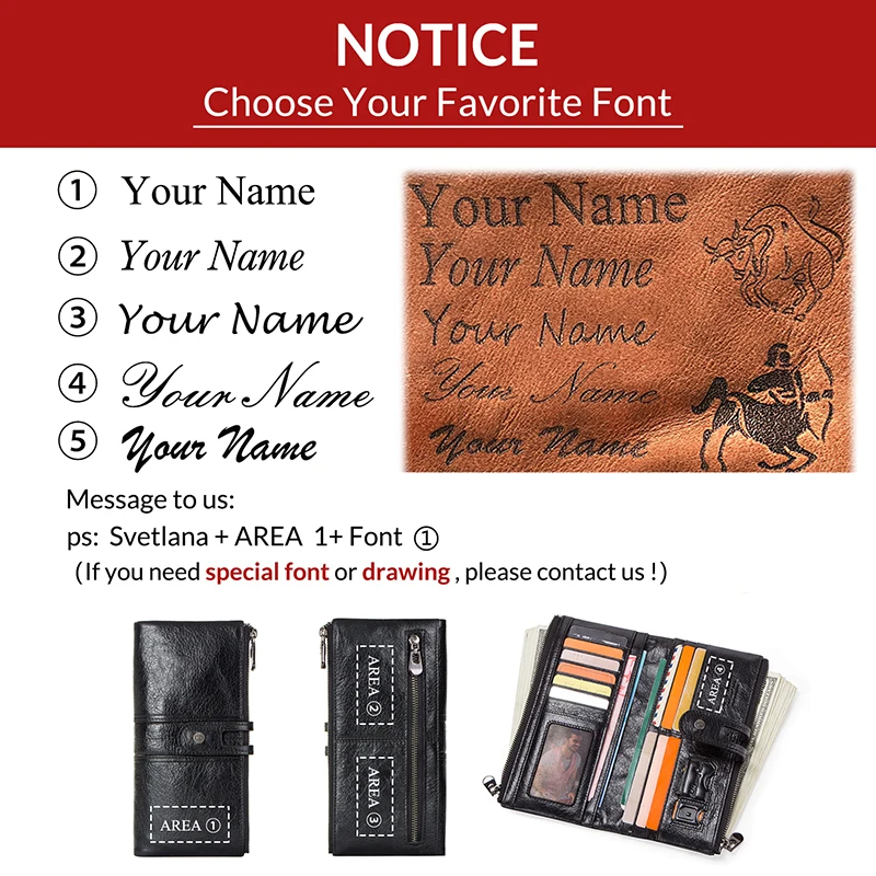 Контакта длинный бумажник из натуральной кожи Для мужчин кошелек мужской клатч с