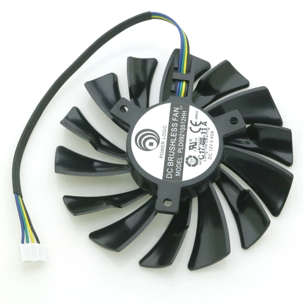 Free Shipping PLD10010S12HH PLD09210S12HH 12V 0.40A 4Pin For MSI GTX1060 GTX1070 AERO ITX Video Graphics Card Cooler Cooling Fan |