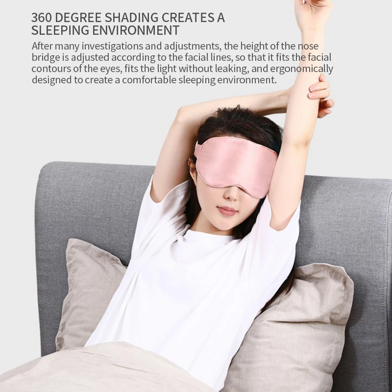 

1Pcs Eye Mask Eyeshade Cover Shade Natural Sleeping Eye Patch Soft Sleep Mask Women Men Soft Blindfold Travel Eyepatch HOT