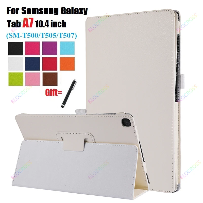 

For Samsung Galaxy Tab A7 2020 Stand Tablet Cover for Galaxy Tab A7 10.4'' SM-T500 T505 for Samsung A7 Lite 8.7 Protective Cover