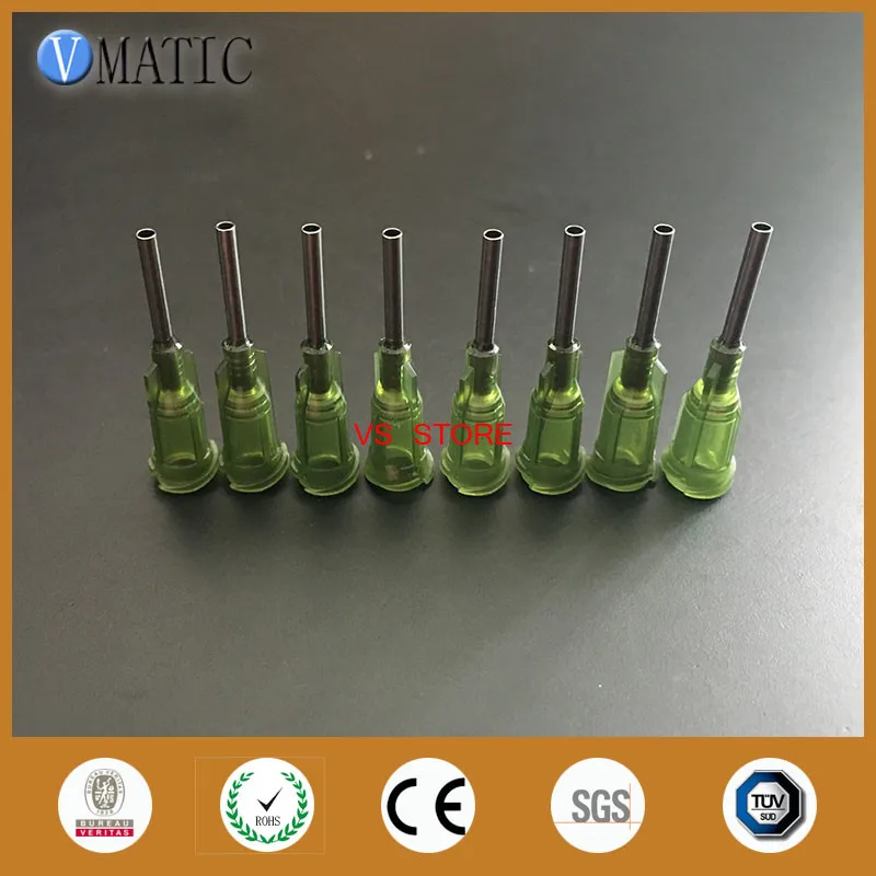 Free Shipping 100Pcs 14G 0.5'' Stainless Steel Tip Dispensing Needles Syringe Needle Tips 1/2 Inch | Обустройство дома