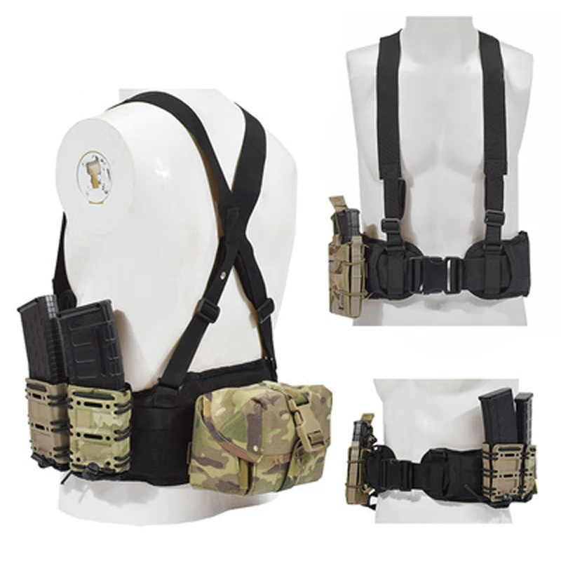 Тактический ремень molle 1000d нейлон военный страйкбол удобный боевой пояс eas h образный Регулируемый мягкий для охоты на открытом воздухе