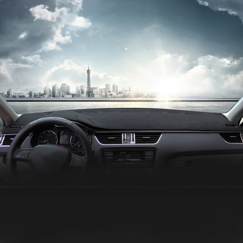 Приборная панель автомобиля тент Pad Центральная лампа консоли для Skoda Octavia A7 2015 2016